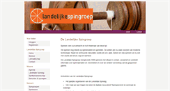 Desktop Screenshot of landelijkespingroep.nl